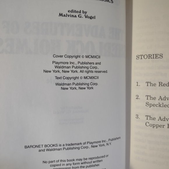 The Adventures of Sherlock Holmes (Great Illustrated Classics) by Arthur Conan D - Picture 5 of 5